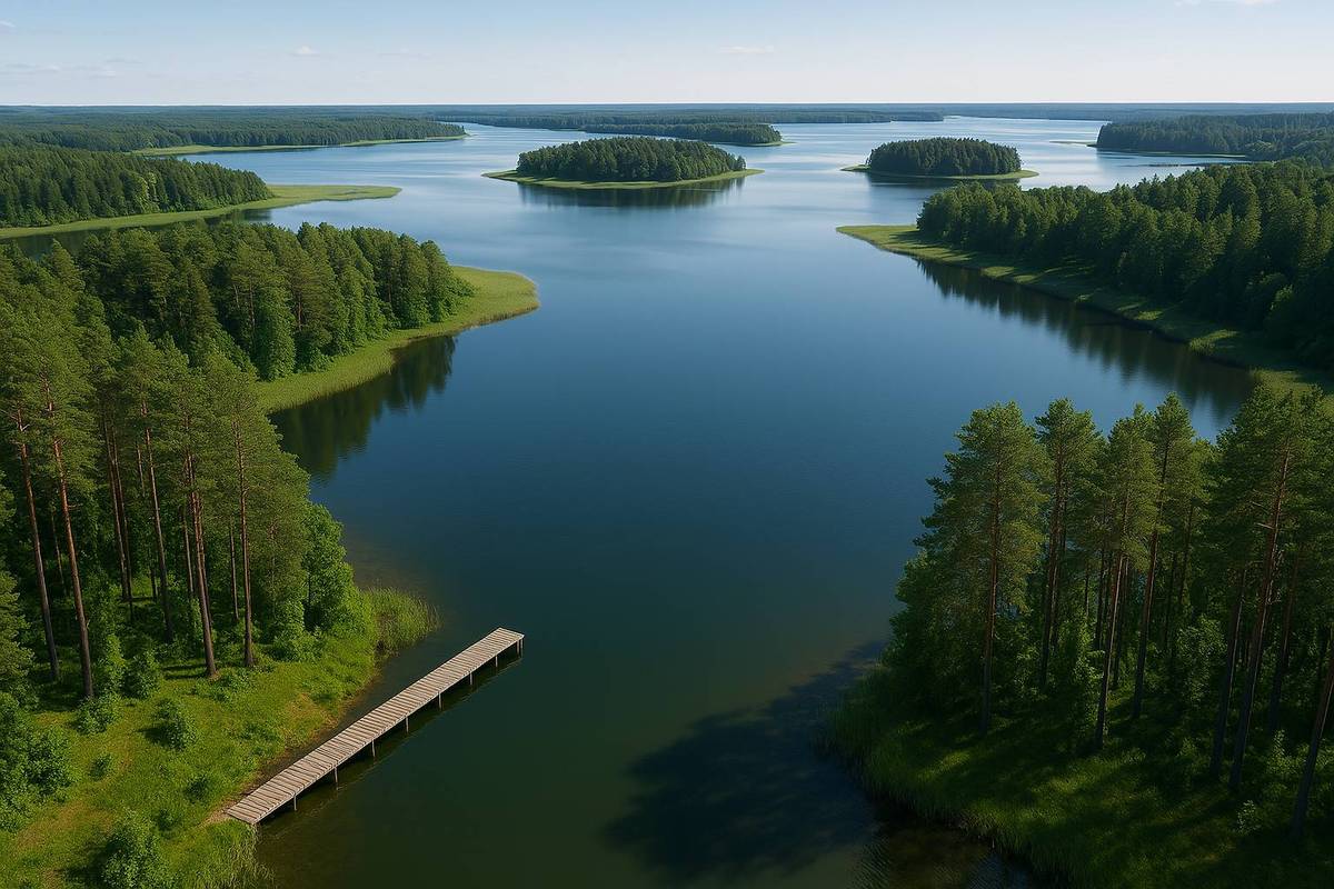 Браславские озера — жемчужина Беларуси